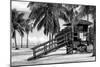 Life Guard Station - Miami - Florida-Philippe Hugonnard-Mounted Photographic Print