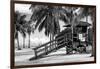 Life Guard Station - Miami - Florida-Philippe Hugonnard-Framed Photographic Print