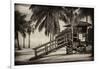 Life Guard Station - Miami - Florida-Philippe Hugonnard-Framed Photographic Print