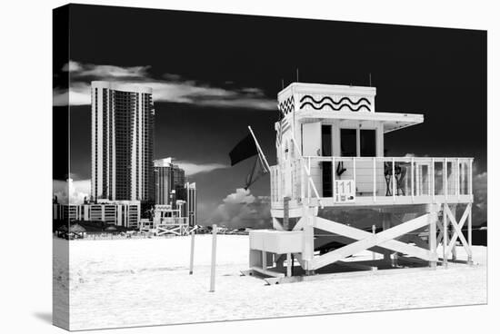 Life Guard Station - South Beach - Miami - Florida - United States-Philippe Hugonnard-Stretched Canvas