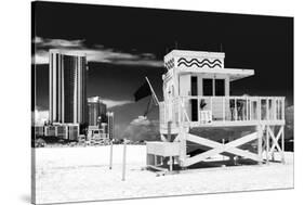 Life Guard Station - South Beach - Miami - Florida - United States-Philippe Hugonnard-Stretched Canvas