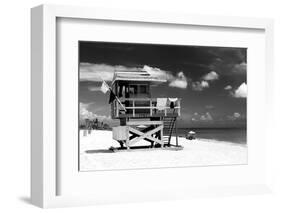 Life Guard Station - South Beach - Miami - Florida - United States-Philippe Hugonnard-Framed Photographic Print