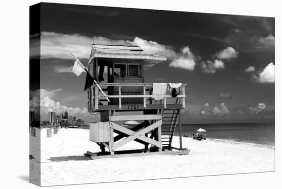 Life Guard Station - South Beach - Miami - Florida - United States-Philippe Hugonnard-Stretched Canvas