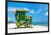 Life Guard Station - South Beach - Miami - Florida - United States-Philippe Hugonnard-Framed Photographic Print