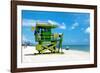 Life Guard Station - South Beach - Miami - Florida - United States-Philippe Hugonnard-Framed Photographic Print