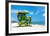 Life Guard Station - South Beach - Miami - Florida - United States-Philippe Hugonnard-Framed Photographic Print