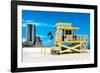 Life Guard Station - South Beach - Miami - Florida - United States-Philippe Hugonnard-Framed Photographic Print