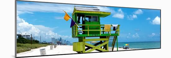 Life Guard Station - South Beach - Miami - Florida - United States-Philippe Hugonnard-Mounted Photographic Print