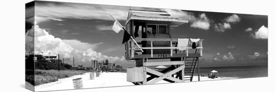 Life Guard Station - South Beach - Miami - Florida - United States-Philippe Hugonnard-Stretched Canvas