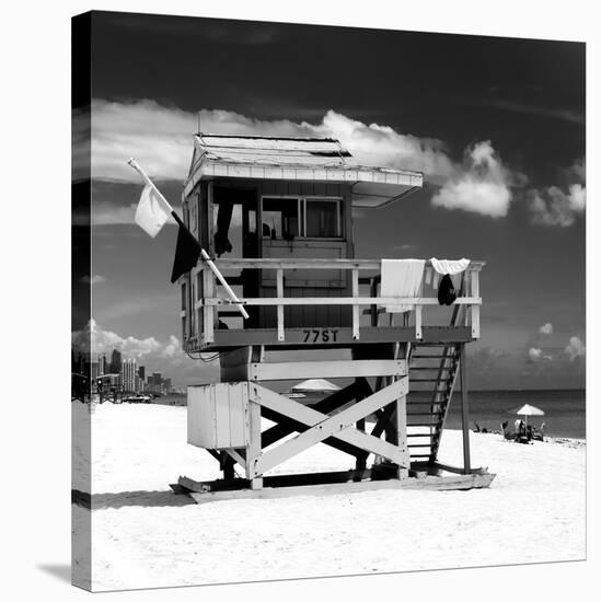 Life Guard Station - South Beach - Miami - Florida - United States-Philippe Hugonnard-Stretched Canvas