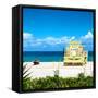 Life Guard Station - South Beach - Miami - Florida - United States-Philippe Hugonnard-Framed Stretched Canvas