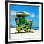 Life Guard Station - South Beach - Miami - Florida - United States-Philippe Hugonnard-Framed Photographic Print