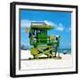 Life Guard Station - South Beach - Miami - Florida - United States-Philippe Hugonnard-Framed Photographic Print