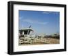 Life Guard Watch Tower, Santa Monica Beach, Los Angeles, California, USA-Kober Christian-Framed Photographic Print