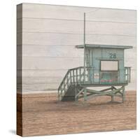 Life Guard White Wash-Susan Bryant-Stretched Canvas