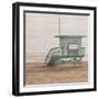 Life Guard White Wash-Susan Bryant-Framed Photographic Print