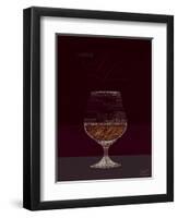 Life Half Full Half Empty-Dominique Vari-Framed Art Print