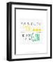 Life Hands You Lemons - Wink Designs Contemporary Print-Michelle Lancaster-Framed Art Print