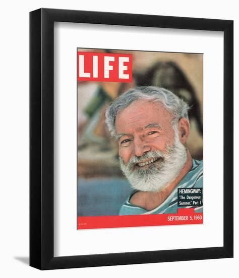 LIFE Hemingway - Dangerous Summer-null-Framed Art Print