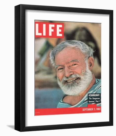 LIFE Hemingway - Dangerous Summer-null-Framed Art Print