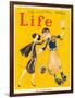 Life, Her Tackling Dummy, 1924-null-Framed Art Print