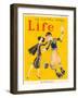 Life, Her Tackling Dummy, 1924-null-Framed Art Print