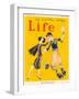 Life, Her Tackling Dummy, 1924-null-Framed Art Print