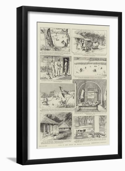 Life in and About an Indian Bungalow-Paul Destez-Framed Giclee Print