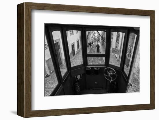 Life in Bica-Luis Sarmento-Framed Photographic Print