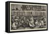 Life in British Burmah, a Native Puppet-Show-null-Framed Stretched Canvas