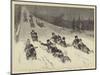 Life in Canada, the Earl and Countess of Dufferin at a Tobogganing Party at Ottawa-John Charles Dollman-Mounted Giclee Print