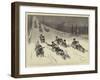 Life in Canada, the Earl and Countess of Dufferin at a Tobogganing Party at Ottawa-John Charles Dollman-Framed Giclee Print