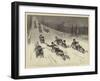 Life in Canada, the Earl and Countess of Dufferin at a Tobogganing Party at Ottawa-John Charles Dollman-Framed Giclee Print