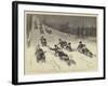 Life in Canada, the Earl and Countess of Dufferin at a Tobogganing Party at Ottawa-John Charles Dollman-Framed Giclee Print