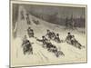 Life in Canada, the Earl and Countess of Dufferin at a Tobogganing Party at Ottawa-John Charles Dollman-Mounted Giclee Print