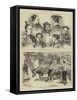 Life in China, Part IV-Alfred Chantrey Corbould-Framed Stretched Canvas