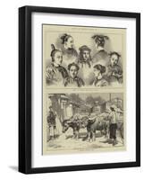 Life in China, Part IV-Alfred Chantrey Corbould-Framed Giclee Print