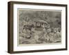 Life in China, Part Ix, Travelling in a Mule Litter, a Mountain Pass-William Small-Framed Giclee Print
