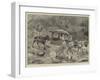 Life in China, Part Ix, Travelling in a Mule Litter, a Mountain Pass-William Small-Framed Giclee Print