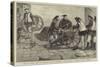 Life in China, Part Xv, Chinese Officer Inspecting a Mitrailleuse, a Scene in Nankin Arsenal-null-Stretched Canvas