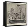 Life in Constantinople, at the Turkish Bath-Henri Lanos-Framed Stretched Canvas
