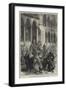 Life in Constantinople, Moslems Leaving the Mosque-null-Framed Giclee Print