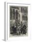 Life in Constantinople, Moslems Leaving the Mosque-null-Framed Giclee Print