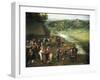 Life in Countryside-Jan Brueghel the Elder-Framed Giclee Print