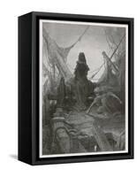 Life-In-Death Dices with Death Himself to Decide the Fate of the Sailors-Gustave Dor?-Framed Stretched Canvas