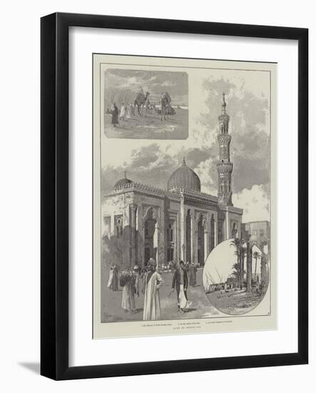 Life in Egypt-Joseph Holland Tringham-Framed Giclee Print