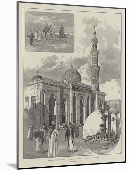 Life in Egypt-Joseph Holland Tringham-Mounted Giclee Print