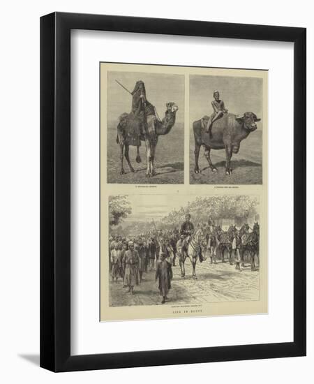 Life in Egypt-Godefroy Durand-Framed Premium Giclee Print