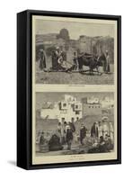 Life in Egypt-null-Framed Stretched Canvas