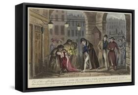 Life in London-Isaac Robert Cruikshank-Framed Stretched Canvas